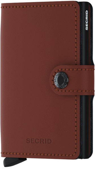 MINI Wallet - matte brick black