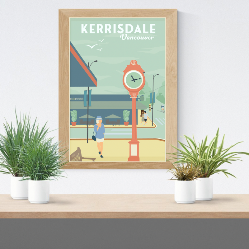 Kerrisdale Poster - 12 x 18