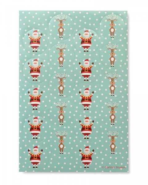Whimsy Holiday Envelope Seals - 40 Count