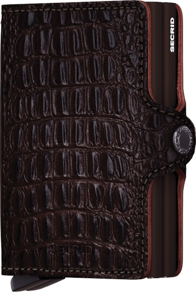 TWIN Wallet - nile brown