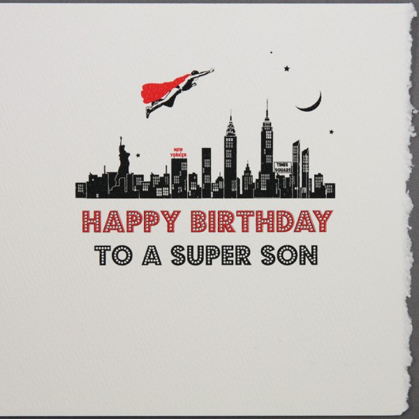 Happy Birthday To A Super Son