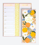 Citrus Florals - Pocket List Pad