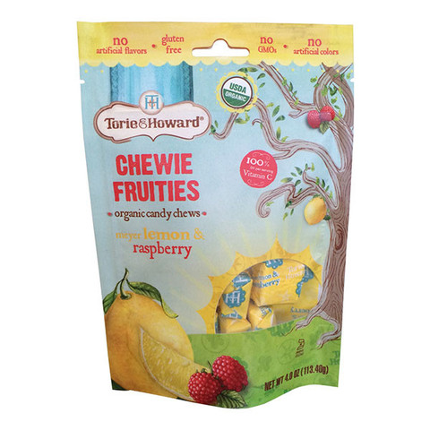 Organic Fruit Chews Bag - Lemon & Raspberry