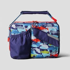 Planet Box Carry Lunch Bag - Camo Sharks