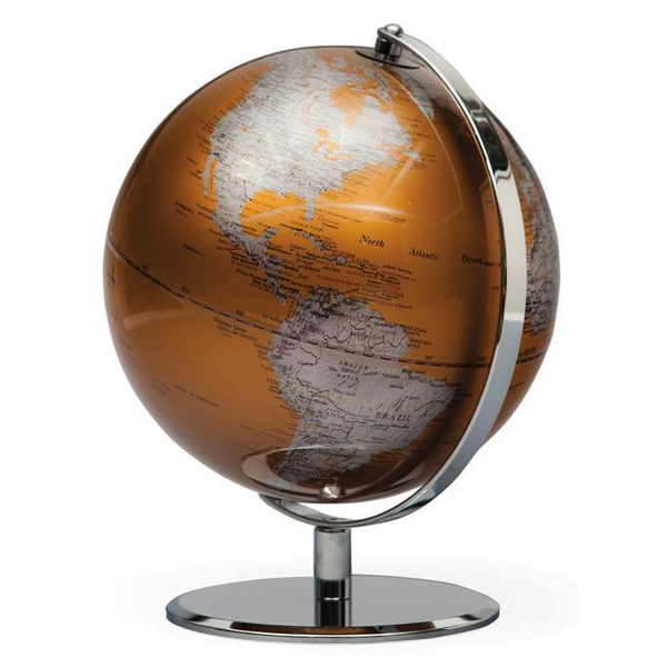 Latitude World Globe - Gold