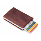SLIM Wallet - vintage brown