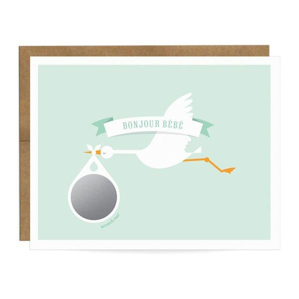 Mint Stork Scratch-off Card