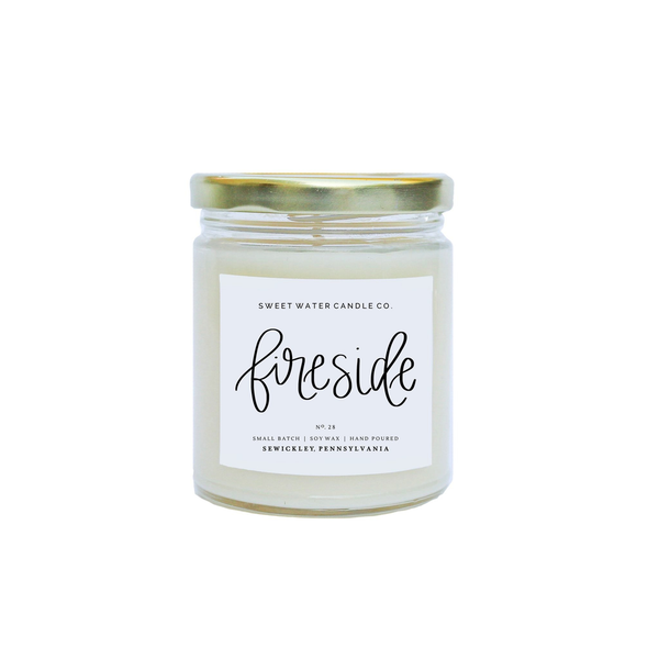 9oz Soy Candle - Fireside