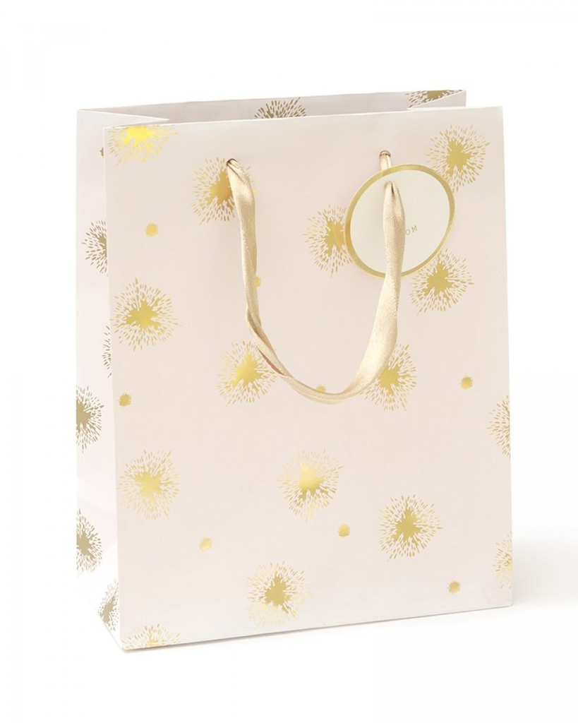 Blush & Gold Splatter Small Gift Bag