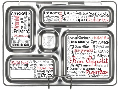 Rover Lunchbox Magnets - Bon Appetit