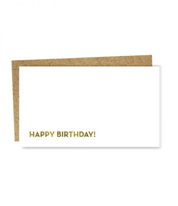 Mini - Happy Birthday Card