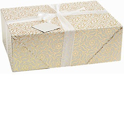 Roses on Cream Large Foldable Box