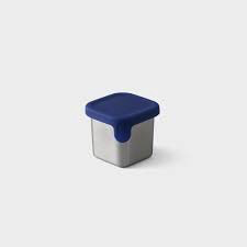 Planet Box Snack Container - Launch & Shuttle Little Square Dipper NAVY