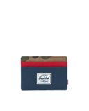 Charlie Wallet - Navy/Red/Woodland Camo
