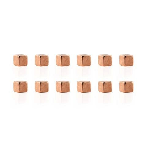 Cube Mighties Magnets - Copper 12 pack