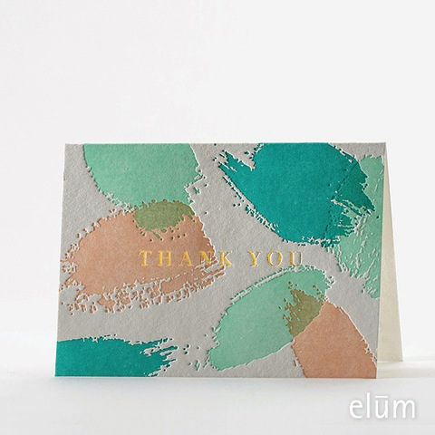 Boxed Thank You Cards - Palette