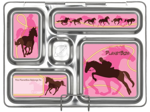 Rover Lunchbox Magnets - Horses