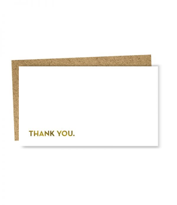 Mini - Thank You Card