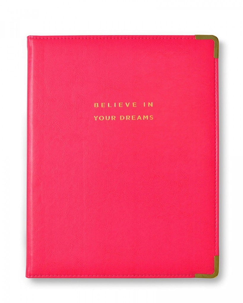 Believe in you dreams Padfolio