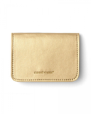 Vegan Leather Card Holder - Gold