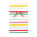 Hooray Circus Stripe/Pink Dot Gift Wrap Sheets - x3 20x27 sheets