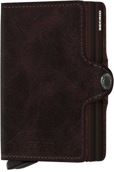 TWIN Wallet - vintage chocolate