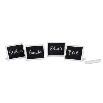 Chalkbrd Cheese Markers, set of 4