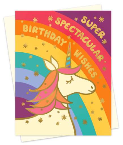 x8 Spectacular Unicorn - Boxed Cards