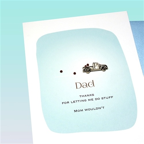 Father's Day Card - Pick-Up Truck