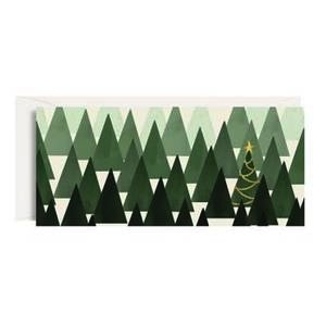 Christmas Modern Trees  - 4 x 9"