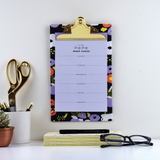 Abstract Floral - Clip board
