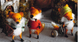 Felt Ornament - Foxy Fellow