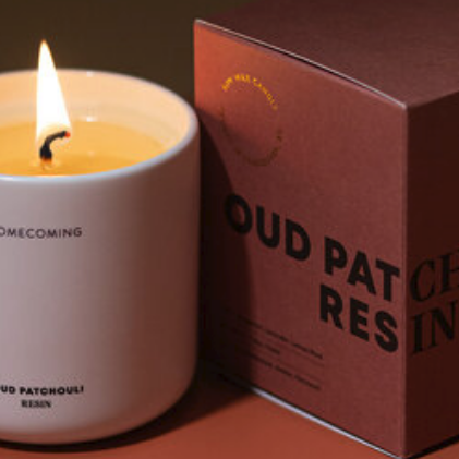 Oud Patchouli Resin Soy Wax Candle