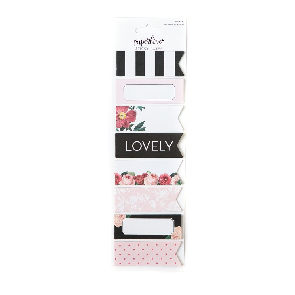 PAPER LOVE - BOTANICAL STICKY NOTE FLAGS