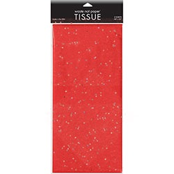 Red Sparkle Tissue