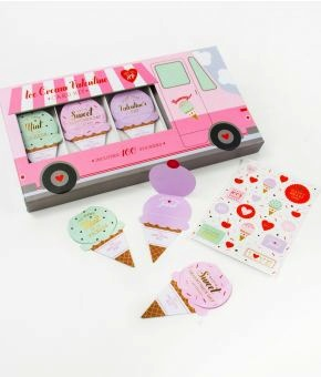 Ice Cream Truck - VDAY Card set