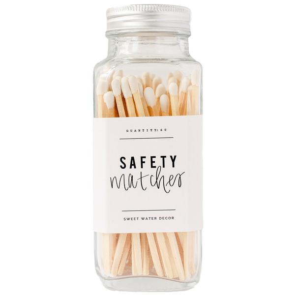 White Glass - Safety Matches