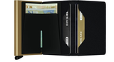 SLIM Wallet - crisple black-gold