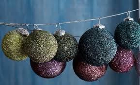 Sparkle Ball Ornament Warm Tone - Large