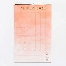 2021 Foil Watercolor Calendar