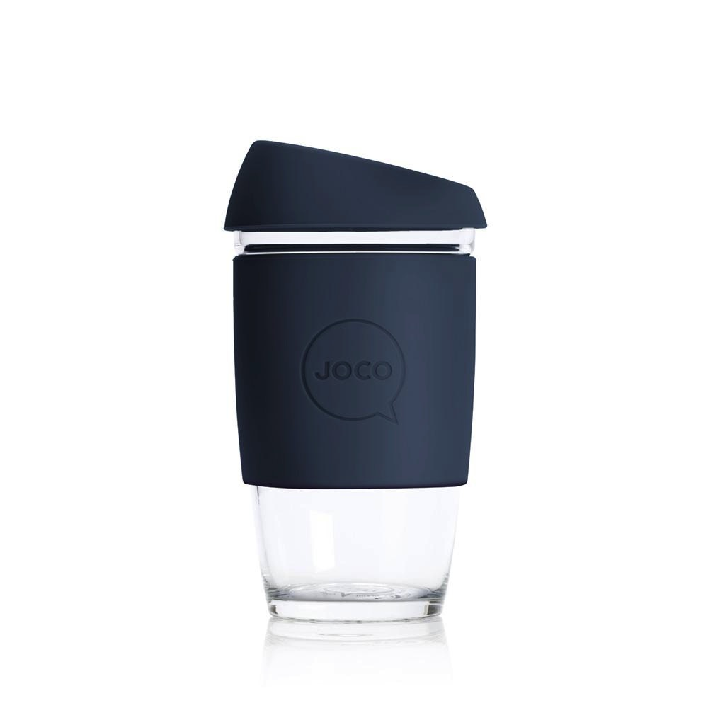 JOCO - Reusable Glass Cup - Mood Indigo 6oz