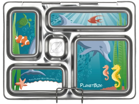 Planet Box Rover Lunchbox Magnets - Sea of Life