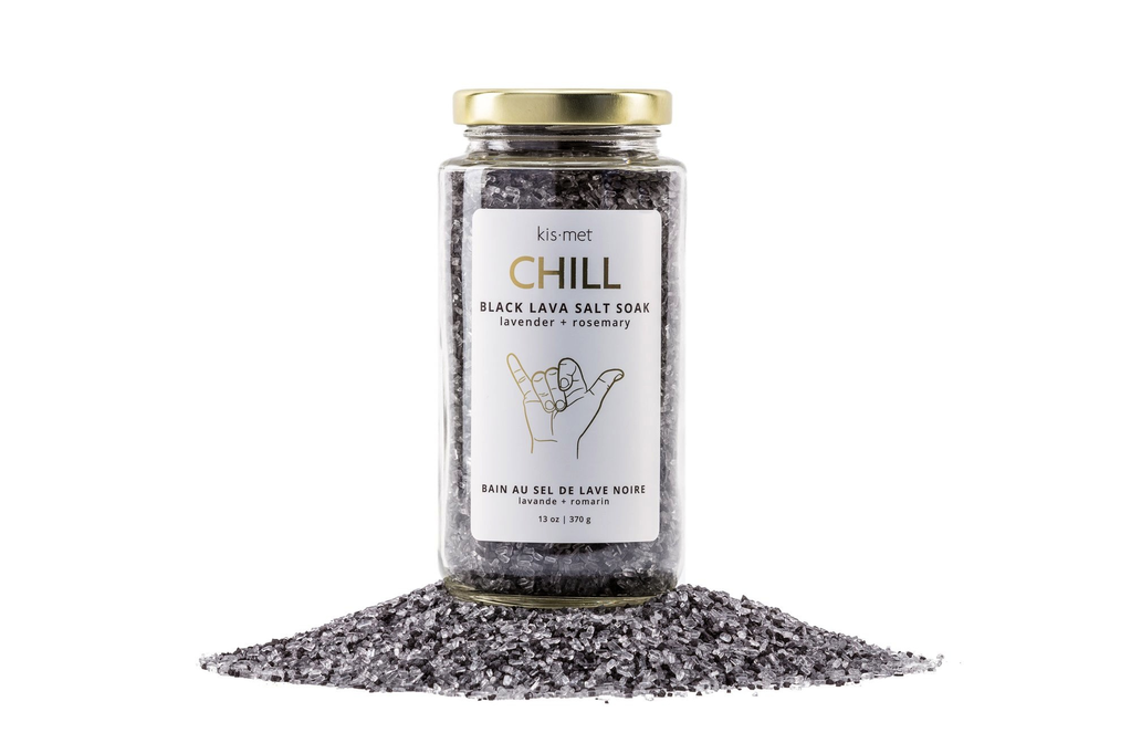 Chill - Black Lava Salt Soak