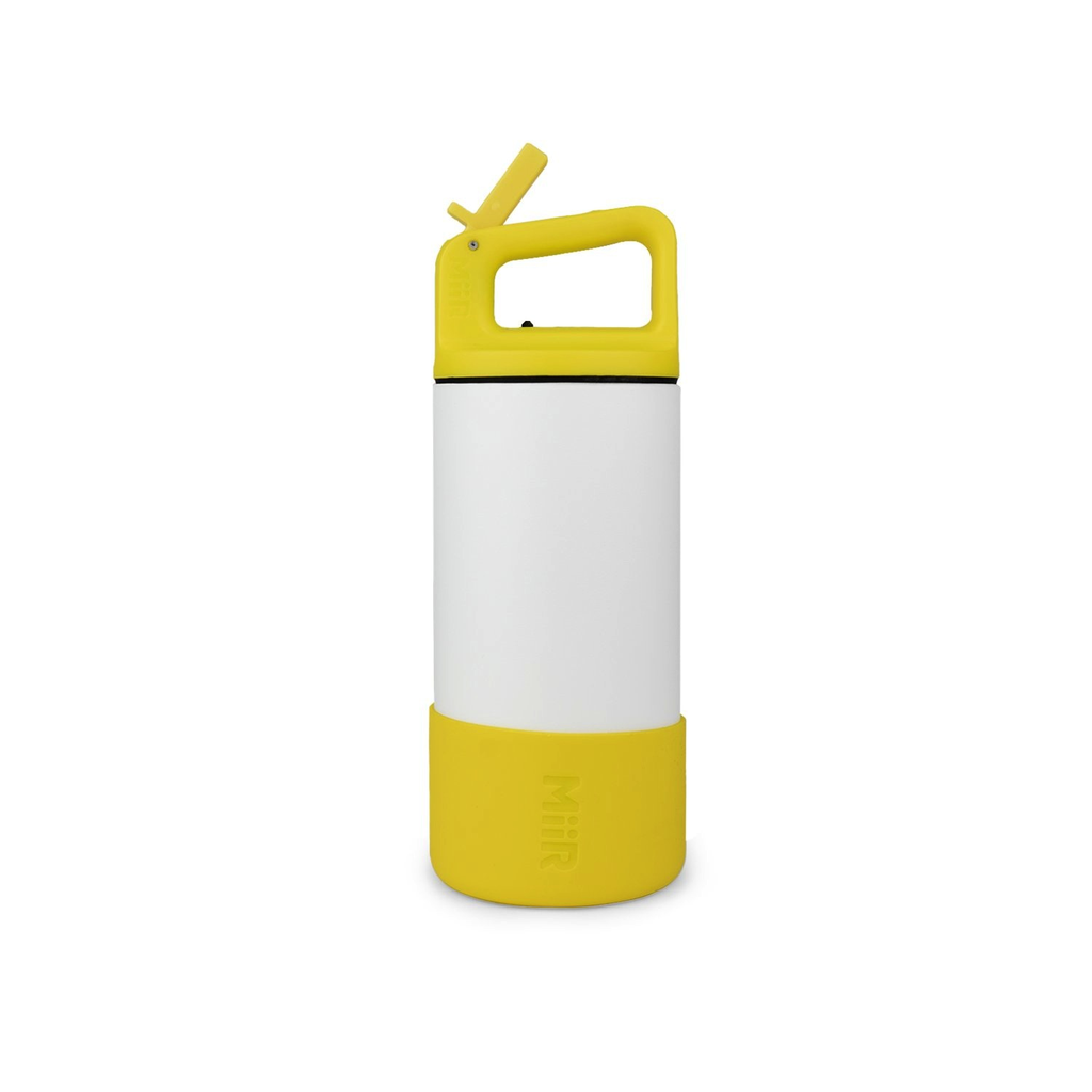 Kids Bottle | White-Yellow