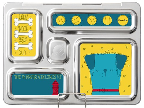 Rover Lunchbox Magnets - Dogs