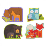 Petit Collage Baby Forest Animals Beginner Puzzle