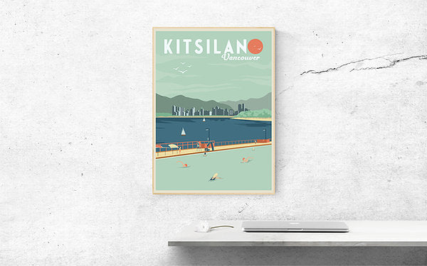 Kitsilano Poster - 12 x 18