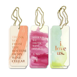 Gift/Wine Tags - Rose Gold Watercolour