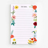 Floral "To Do" List Pad