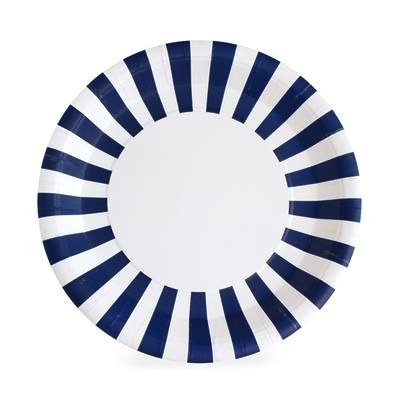 Paper Plate - Naut So Navy
